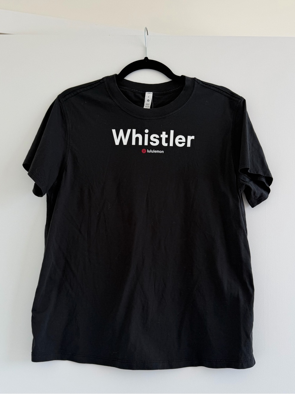 RARE Lululemon Whistler women’s oversized tee US4 as new $78
